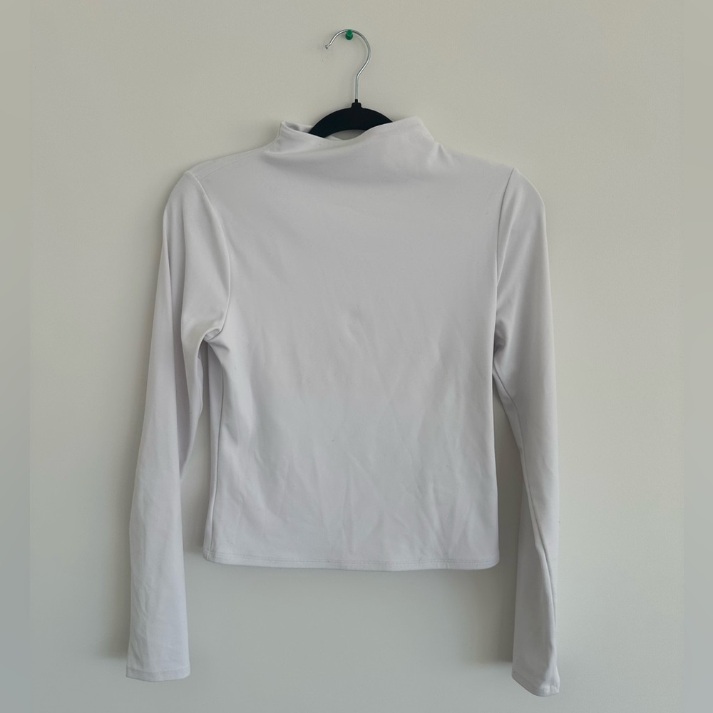 White Long Sleeve Women's Top